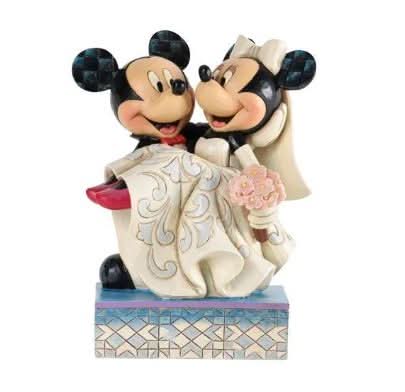 Disney Mickey & Minnie Wedding Figurine H 16,5 cm.
