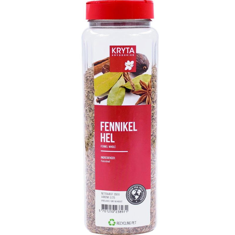 Se Hele Fennikelfrø 350 g ✔ Kæmpe udvalg i Kryta - Køb online på udsalg og tilbud lige nu ✔ Billig fragt • Hurtig levering - Varenummer: Barlife-1482773 og 5701250238971 på lager - Udsalg på Höstrea Få op til 67% i rabat - Shop udsalg fra mere end 1.798 mærker
