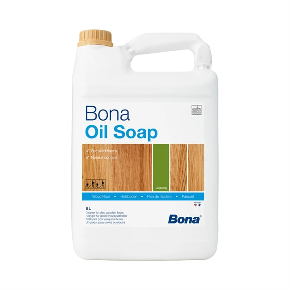 Bona Oil Soap rengøringsmiddel til olierede trægulve, 5 liter