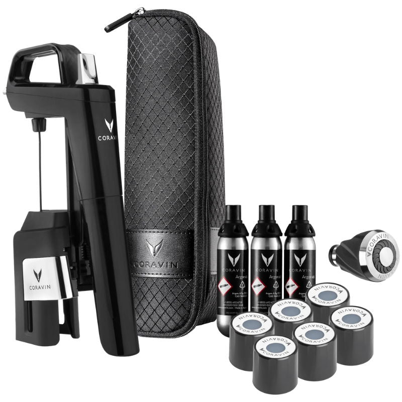 Se Coravin® Timeless Six+ Vinpreserver System  -  Klaversort ✔ Kæmpe udvalg i  Coravin - Køb online på udsalg og tilbud lige nu ✔ Hurtig levering: 1 - 2 Hverdage samt billig fragt - Varenummer: BAR-1424658 og barcode / Ean: 858976004696 på lager - Udsalg på Barudstyr | Tjenerudstyr | Vintilbehør Spar op til 59% - Over  857 kendte brands på udsalg