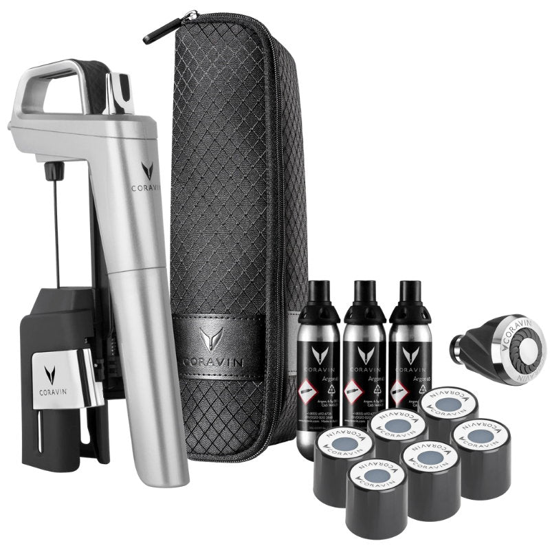 Se Coravin ® Timeless Six+ Vinpreserver System - Sølvgrå ✔ Kæmpe udvalg i Coravin - Køb online på udsalg og tilbud lige nu ✔ Super billig fragt og lynhurtig levering - Varenummer: Barlife-1424655 og 810068590036 på lager - Udsalg på Barudstyr - Tjenerudstyr - Vintilbehør Spar helt op til 73% - Stort udsalg på over 739 mærker