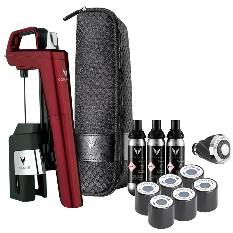 Se Coravin® Timeless Six+ Vinpreserver System  -  Rød ✔ Kæmpe udvalg i  Coravin - Køb online på udsalg og tilbud lige nu ✔ Hurtig levering: 1 - 2 Hverdage samt billig fragt - Varenummer: BAR-1424659 og barcode / Ean: 858976004887 på lager - Udsalg på Barudstyr | Tjenerudstyr | Vintilbehør Spar op til 58% - Over  857 kendte brands på udsalg