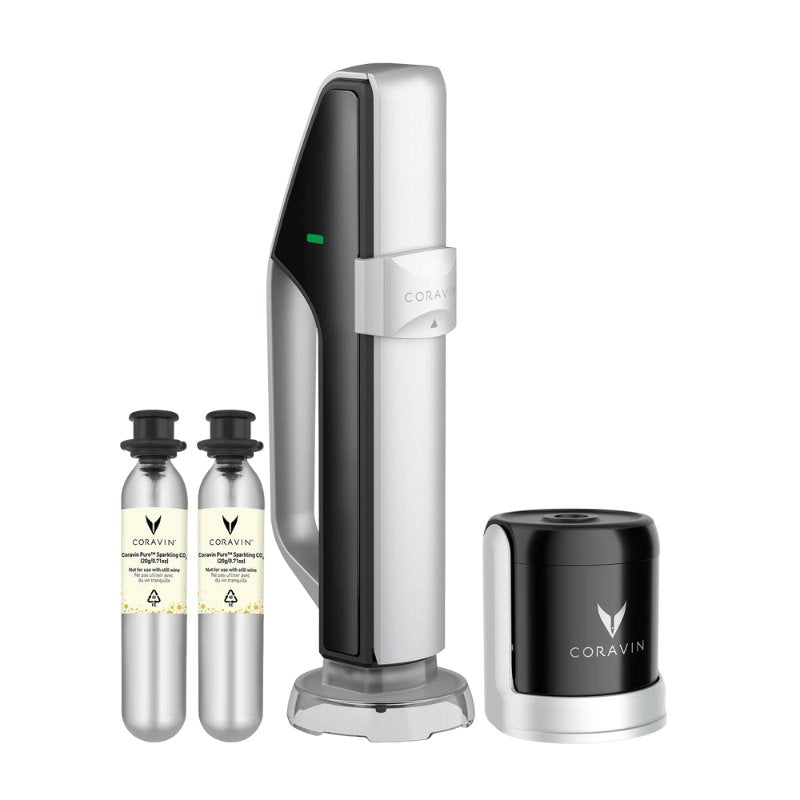 Se Coravin ® Vinpreserver System Til Mousserende Vin - Sort/sølv - Nyhed ✔ Kæmpe udvalg i Coravin - Køb online på udsalg og tilbud lige nu ✔ Meget billig fragt og hurtig levering - Varenummer: Barlife-1424660 og 850004347607 på lager - Udsalg på Höstrea Store besparelser – op til 71% - Shop over 2.281 kendte mærker på udsalg