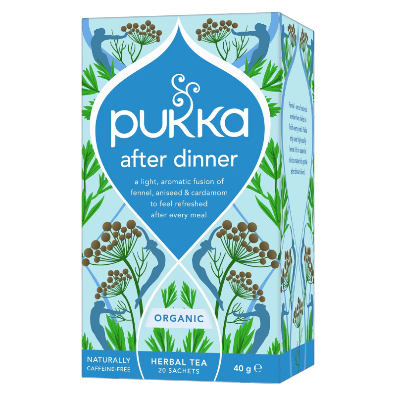 Æske med Pukka After Dinner økologisk urtete, 20 tebreve