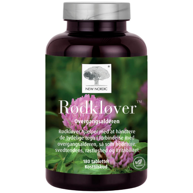 Se New Nordic Rødkløver 180 tabl. - 2 for 597,- ✔ Kæmpe udvalg i New Nordic - Køb online på udsalg og tilbud lige nu ✔ Billig fragt • Hurtig levering - Varenummer: Helsegrossisten-45241 og 5021807011704 på lager - Udsalg på Sundhed > Overgangsalder > Eksamensangst Spar helt op til 57% - Udsalg på produkter fra mere end 2.739 mærker