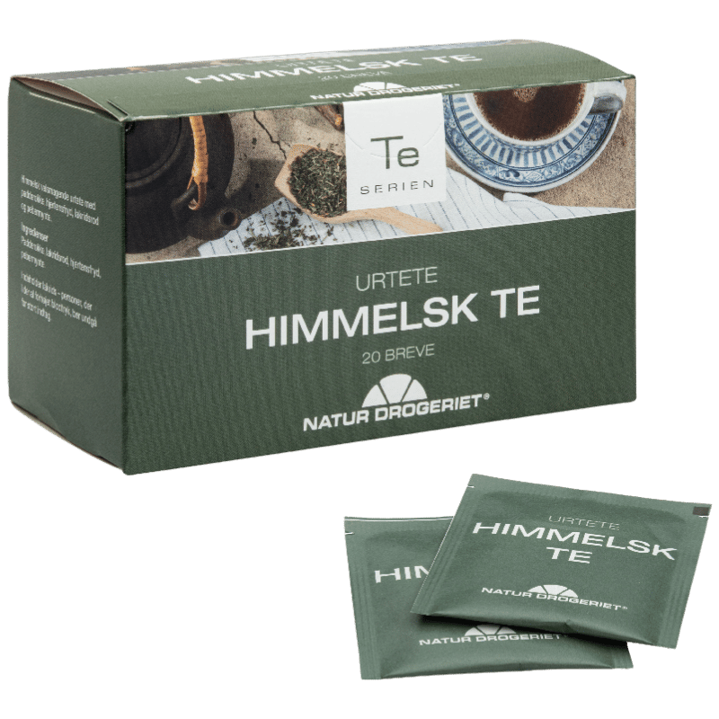 Natur Drogeriet Himmelsk Te urtete i pakning med 20 tebreve