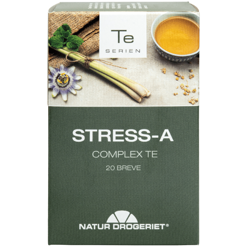 Natur Drogeriet Stress-A Complex Te, æske med 20 tebreve