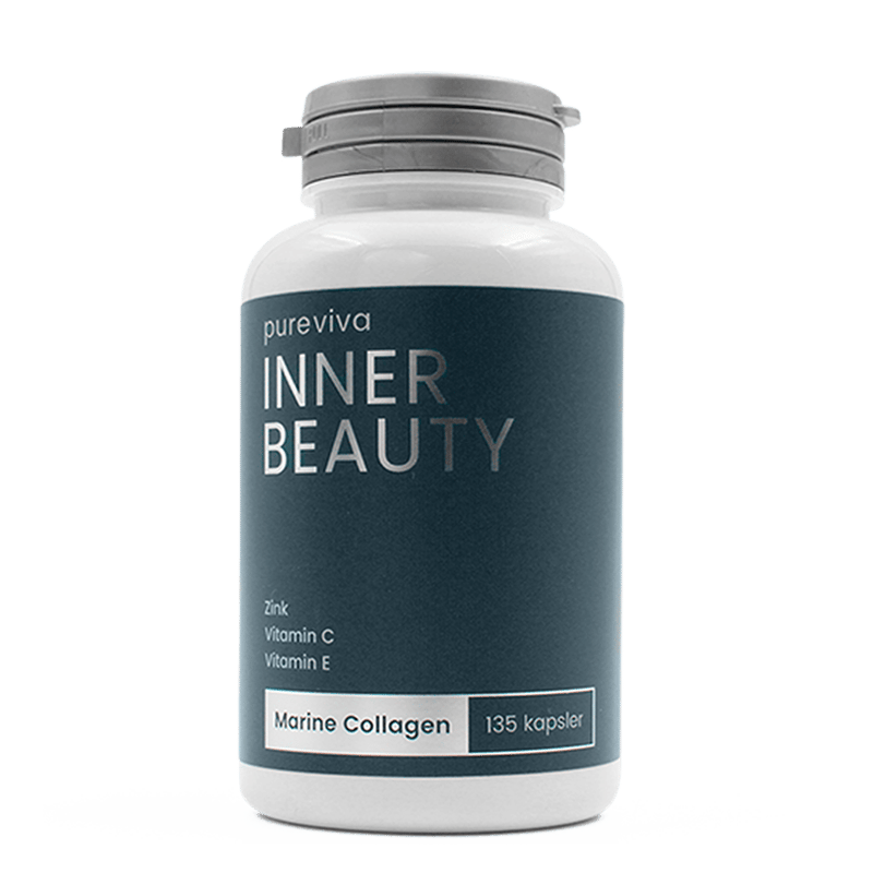 Pureviva Marine Collagen kosttilskud med marint kollagen i pakke med 135 kapsler