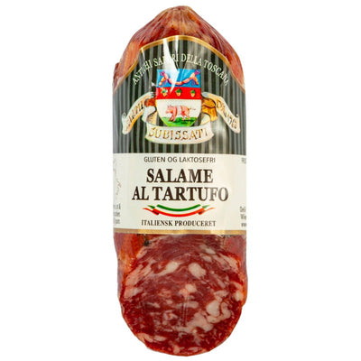 Se Salami Trøffel 200g Deli Drengene ✔ Kæmpe udvalg i  Deli Drengene - Køb online på udsalg og tilbud lige nu ✔ Hurtig levering: 1 - 2 Hverdage samt billig fragt - Varenummer: BAR-1383994 og barcode / Ean: 8032532427125 på lager - Udsalg på Delikatesser | Tapas | Tapas-pølser Spar op til 62% - Over 1300 kendte brands på udsalg