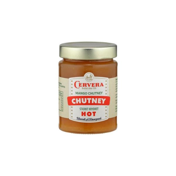 Se Mango Chutney Hot 350 g ✔ Kæmpe udvalg i Cervera - Køb online på udsalg og tilbud lige nu ✔ Super billig fragt og lynhurtig levering - Varenummer: Barlife-707491 og 5711111082124 på lager - Udsalg på Höstrea Få op til 67% i rabat - Find over 1.798 mærker på udsalg