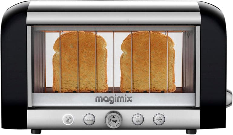 Se Magimix Vision Toaster 2skiver Sort/stål L Str 1 - Brødristere Stål ❤ Stort online udvalg i Magimix ❤ Meget billig fragt og hurtig levering: 1 - 2 hverdage - Varenummer: MGS-S11073309 og barcode / Ean: 3519280019185 på lager - Udsalg på Bolig - Køkkenudstyr - Køkkenmaskiner - Brødristere Spar op til 67% - Over 1354 design brands på udsalg