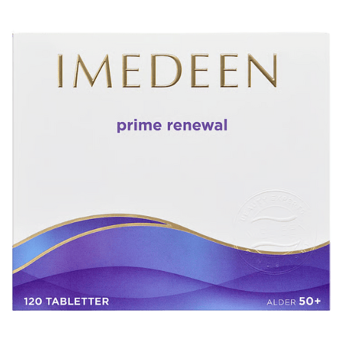Imedeen Prime Renewal 50+ kosttilskud i pakning med 120 tabletter