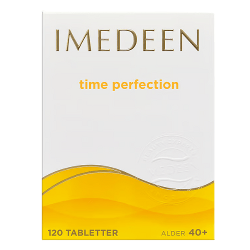 Imedeen Time Perfection kosttilskud til kvinder 40+, pakning med 120 tabletter
