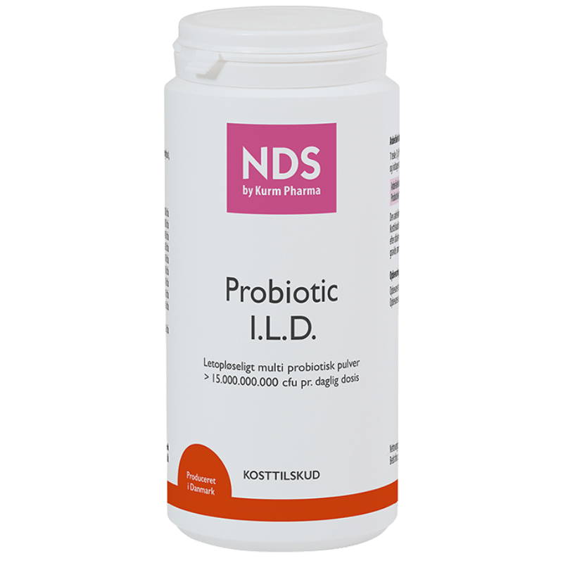 Pakning med NDS I.L.D. Probiotic kosttilskud, 200 g