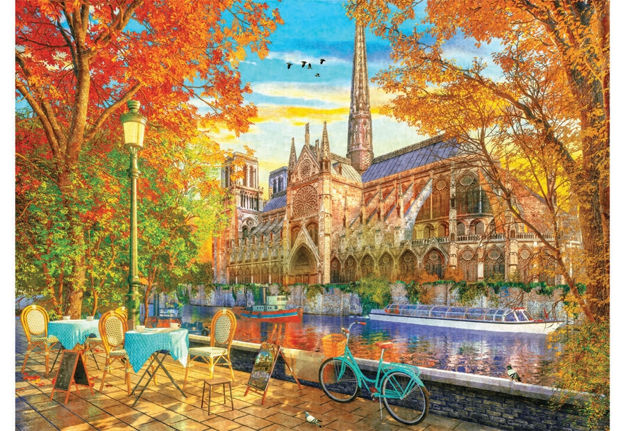 Anatolian-puslespillet Notre Dame Autumn med 1000 brikker