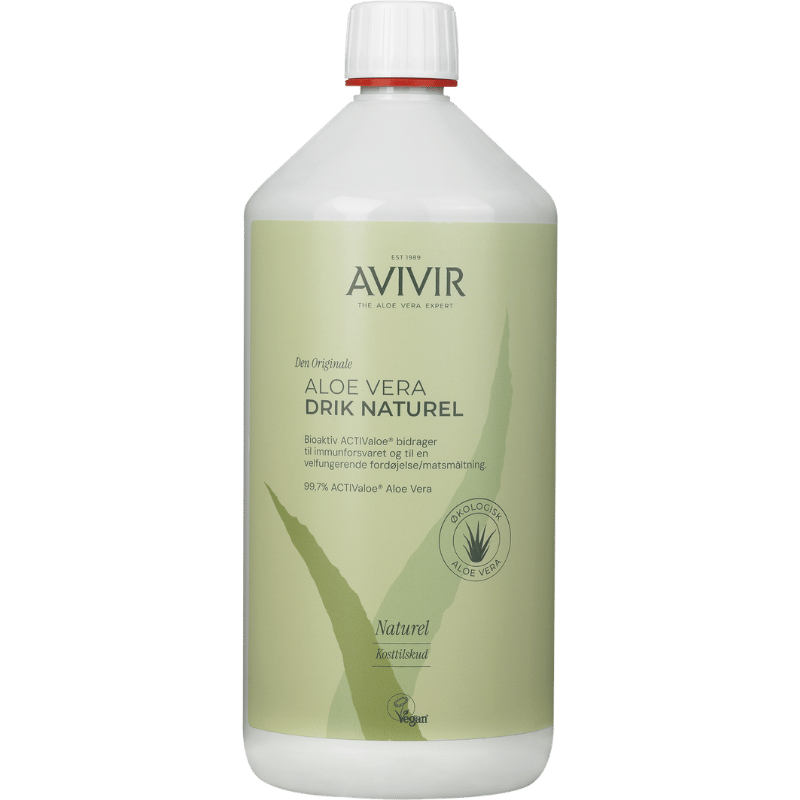Avivir Drikke Aloe Vera, pakning på 1000 ml