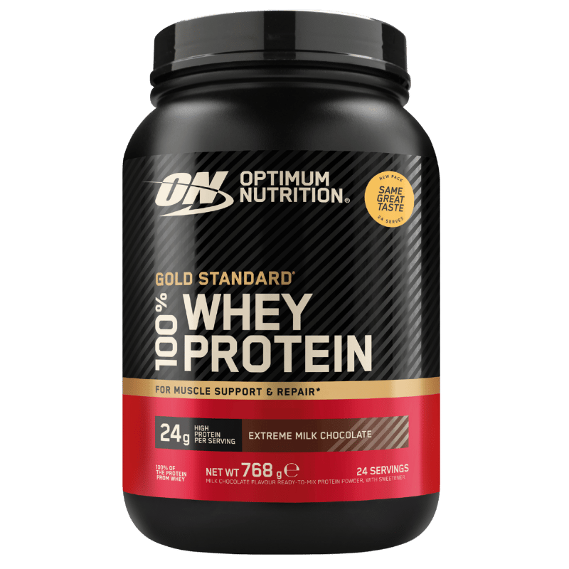 Optimum Nutrition Gold Standard 100% Extreme Milk Chocolate proteinpulver, 768 g