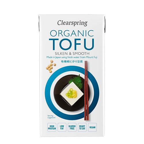 Pakke med Clearspring økologisk silken tofu, 300 gram