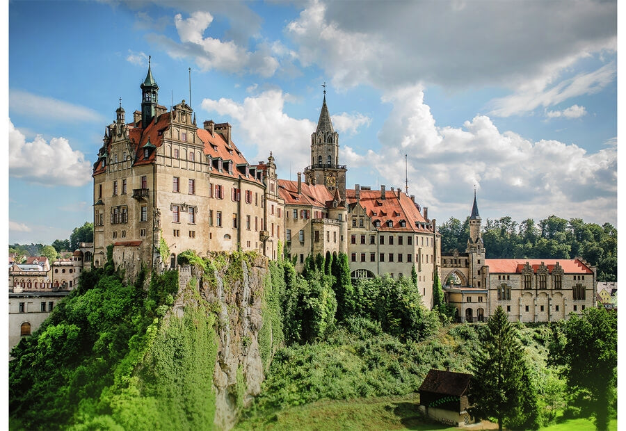 Ravensburger puslespil Sigmaringen Castle med 1000 brikker