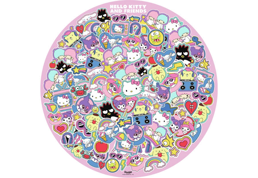 Ravensburger Hello Kitty and Friends puslespil med 500 brikker