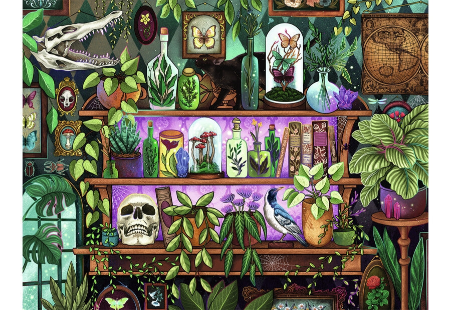 Ravensburger puslespil A Witch's Favourite Things med 2000 brikker