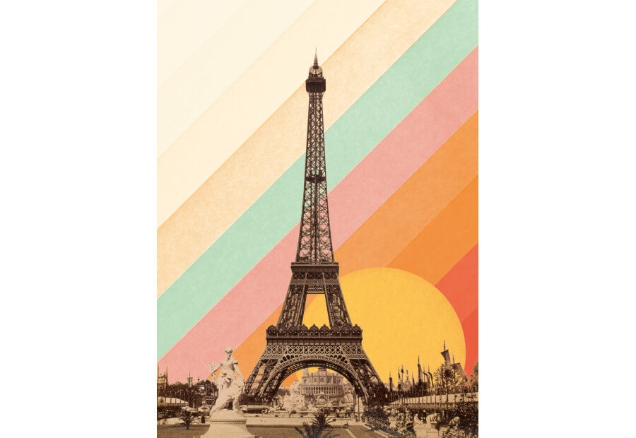 Ravensburger puslespil Paris Rainbow med 500 brikker
