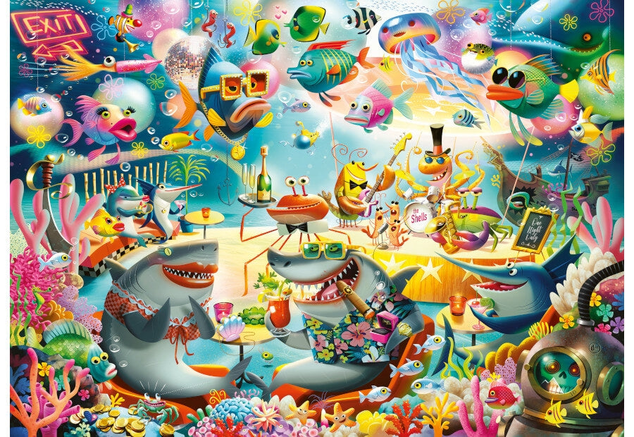 Puslespil Ocean Lounge fra Ravensburger med 1000 brikker