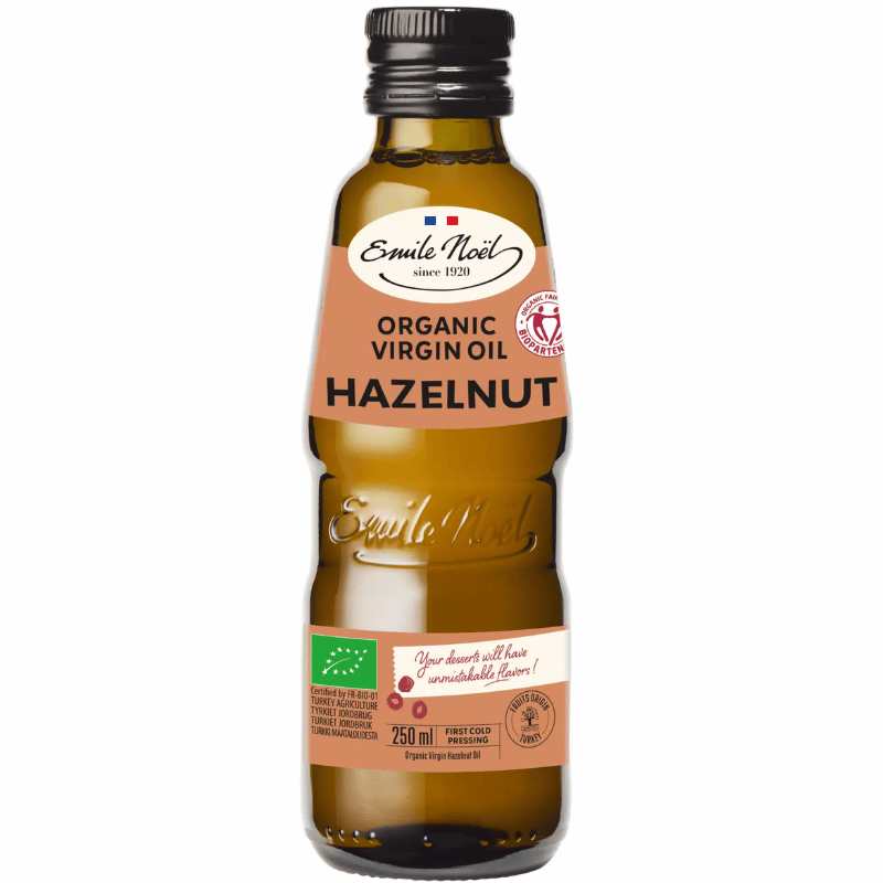 Emile Noel økologisk koldpresset hasselnøddeolie, 250 ml