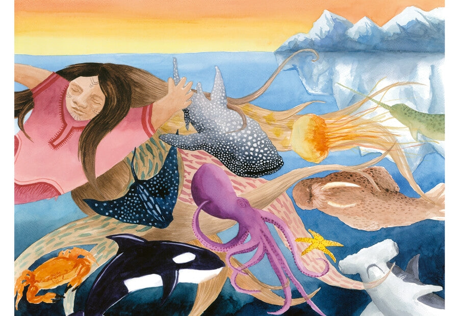 Ravensburger puslespil Mother of the Sea med 500 brikker