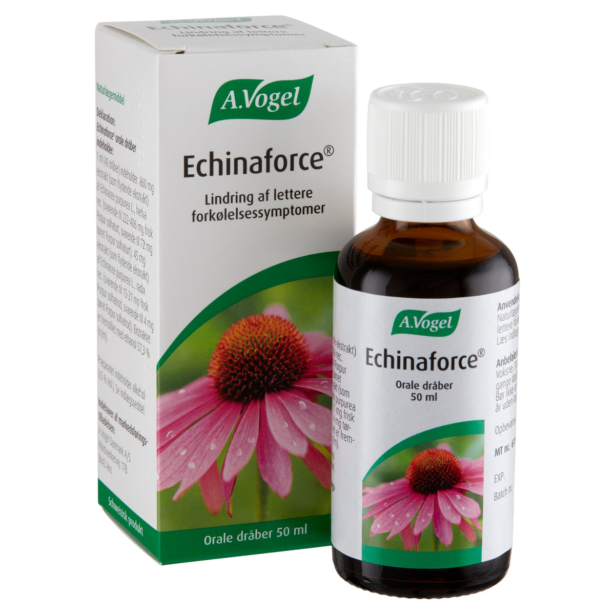 Se A. Vogel Echinaforce 50 ml. ✔ Kæmpe udvalg i A. Vogel - Køb online på udsalg og tilbud lige nu ✔ Billig fragt og hurtig levering - Varenummer: Helsegrossisten-1200 og 7610313410064 på lager - Udsalg på Kosttilskud > Immunforsvar > Forkølelse Store besparelser – op til 67% - Udsalg på mere end 2.281 populære mærker