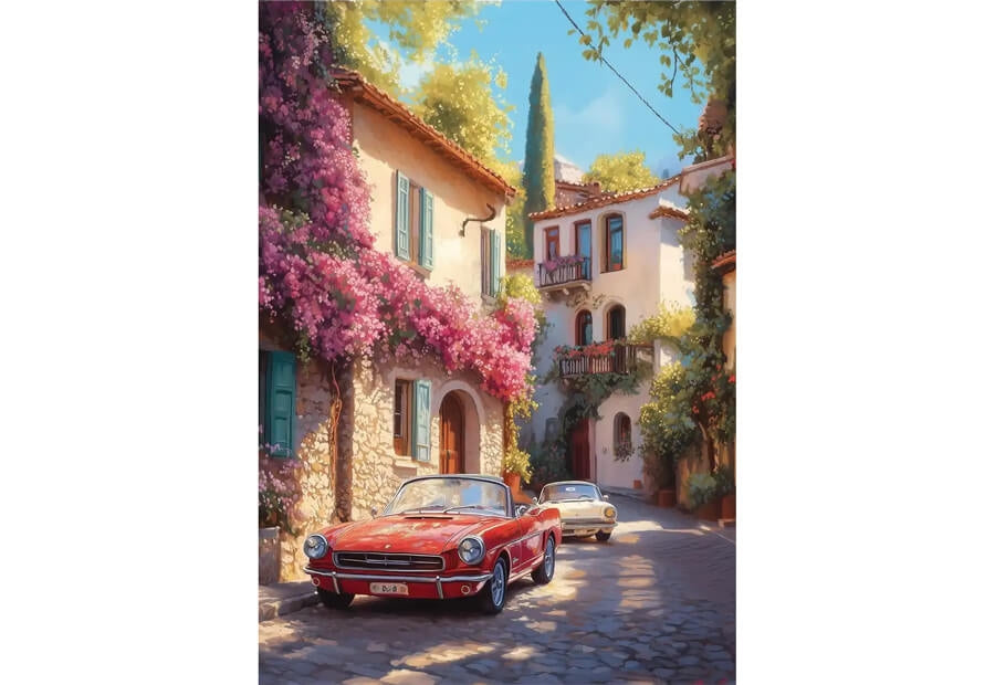 Anatolian puslespil Bougainvillea Street med 1000 brikker