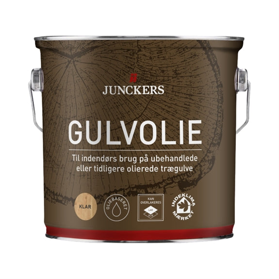 Dunk med Junckers Gulvolie i klar til behandling af trægulve, 2,5 liter