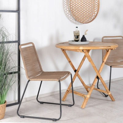 Se billigt cafebord i natur rattan på udsalg! Diameter 90 cm.  Hurtig levering, tilbud og billig fragt. Spar op til 62%!