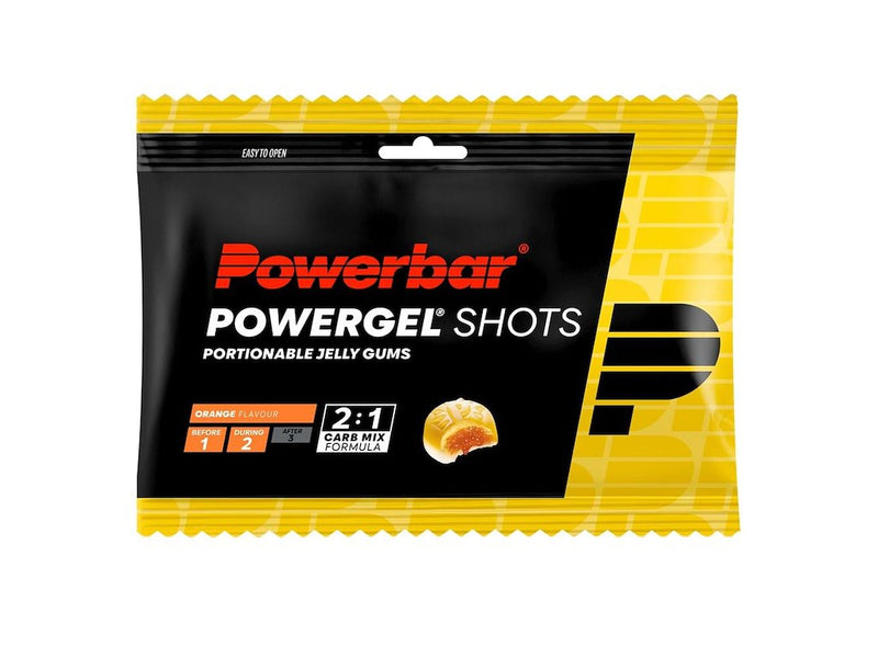 Powerbar - PowerGel shots - Vingummi - Appelsin