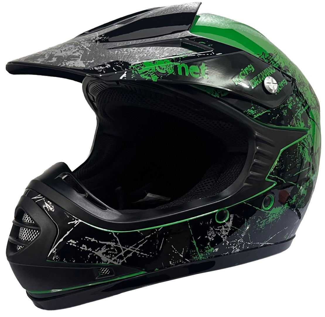 Se Børne Crosser Hjelm Phantom Green str. L ✔ Kæmpe udvalg i MCU-Sport - Køb online på udsalg og tilbud lige nu ✔ Super billig fragt og lynhurtig levering - Varenummer: MMAction-123543 og 5712548123671 på lager - Udsalg på Hjelme Op til 61% rabat - Mere end 1.329 populære mærker på udsalg