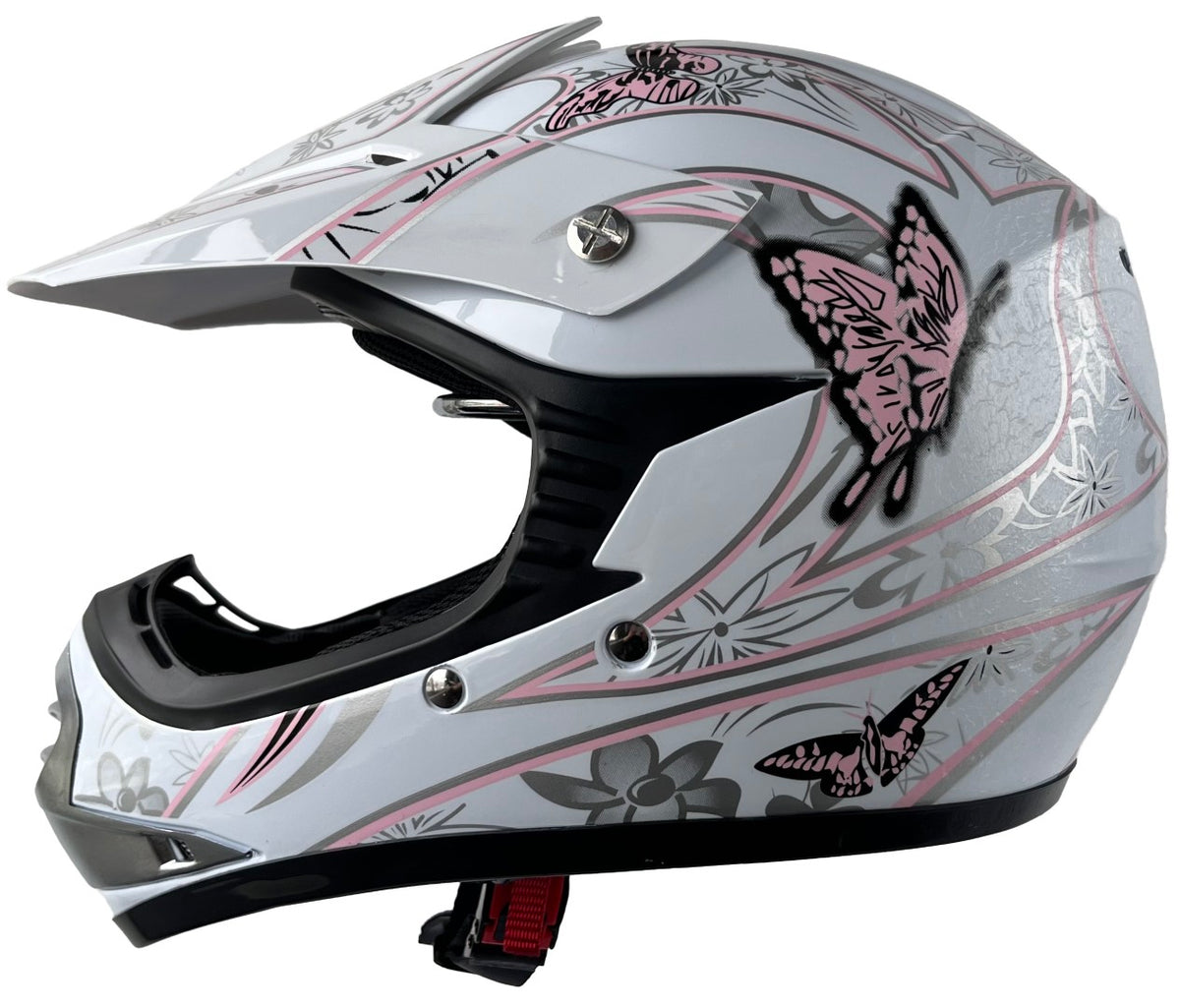 Se Børne Crosser Hjelm Pink Butterfly str. L ✔ Kæmpe udvalg i MCU-Sport - Køb online på udsalg og tilbud lige nu ✔ Meget billig fragt og hurtig levering - Varenummer: MMAction-123553 og 5712548123718 på lager - Udsalg på Hjelme Store besparelser – op til 71% - Store besparelser på over 2.281 mærker