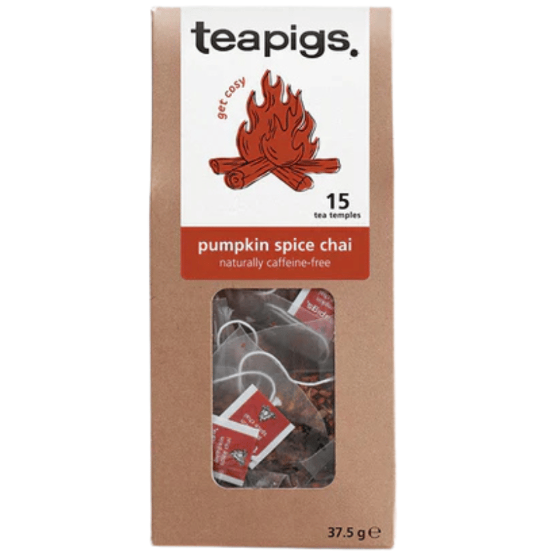 Æske med Teapigs Pumpkin Spice Chai Te, 15 breve