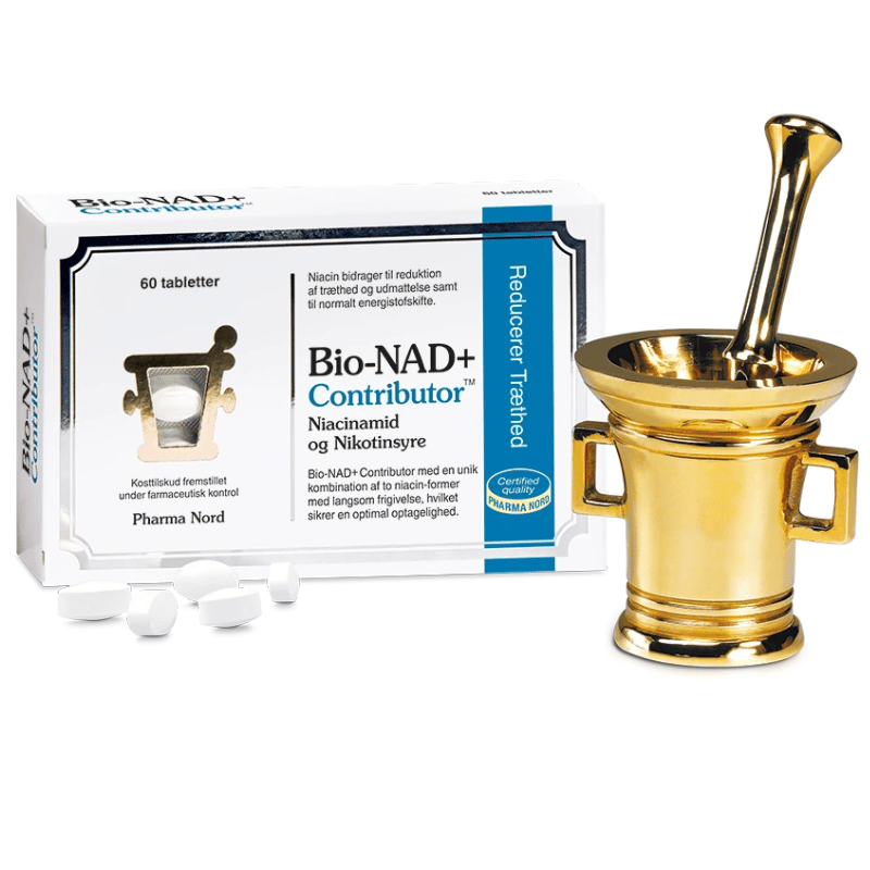 Pakning med Pharma Nord Bio-NAD+ Contributor, 60 tabletter