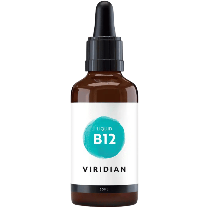 Viridian B12 Vitamin Flydende i flaske med dråber, 50 ml