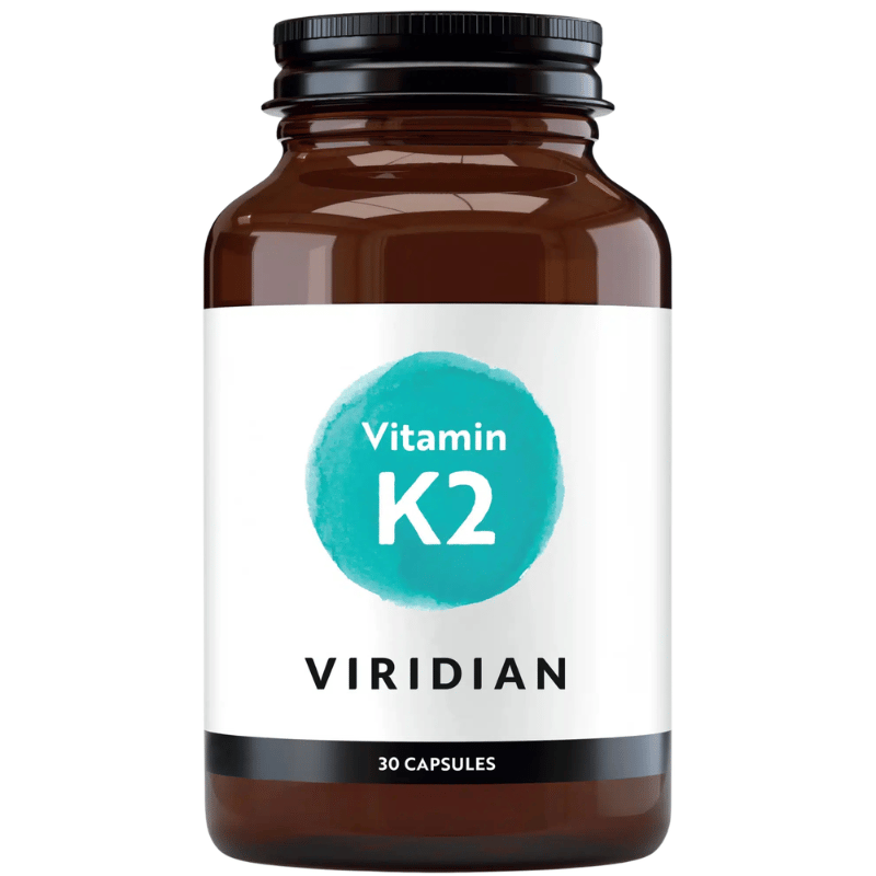 Viridian Vitamin K2 50 µg kosttilskud i vegetabilske kapsler