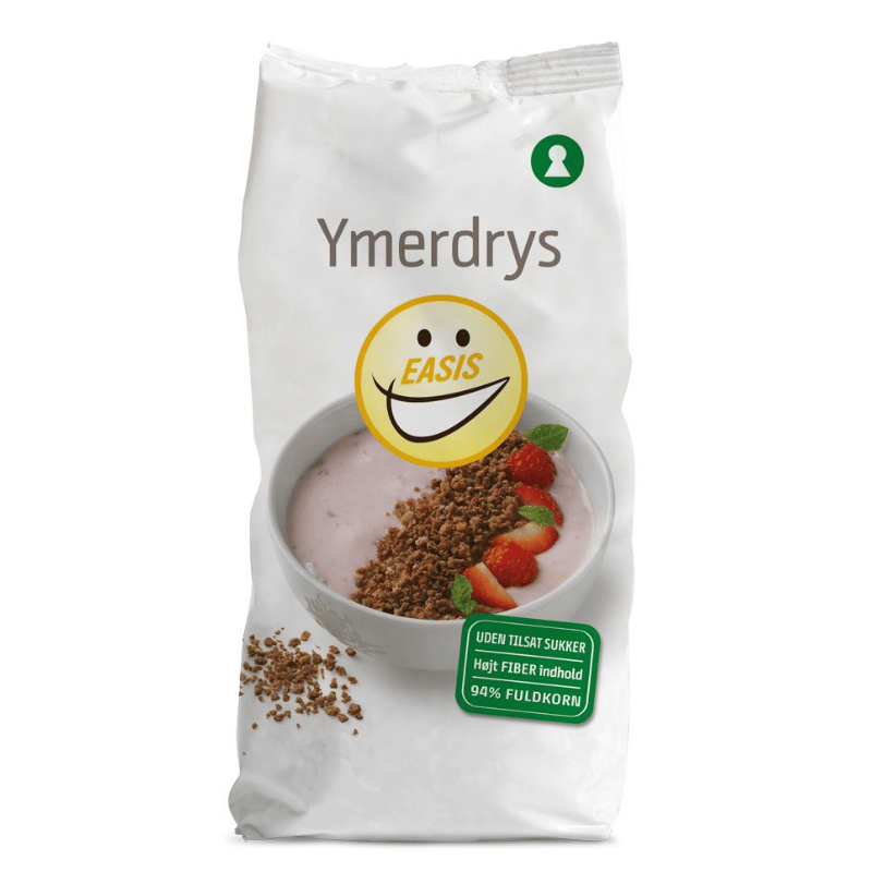 Pakning med EASIS Ymerdrys af ristet rugbrød, 500 g