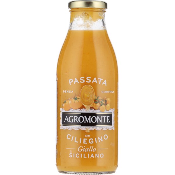 Se Agromonte Passata Yellow Tomato 520g ✔ Kæmpe udvalg i Zelected - Køb online på udsalg og tilbud lige nu ✔ Hurtig levering til lave fragtpriser - Varenummer: Barlife-693552 og på lager - Udsalg på Delikatesser - Kolonial - Saucer & Soya Spar helt op til 79% - Kæmpe udsalg på over 739 mærker