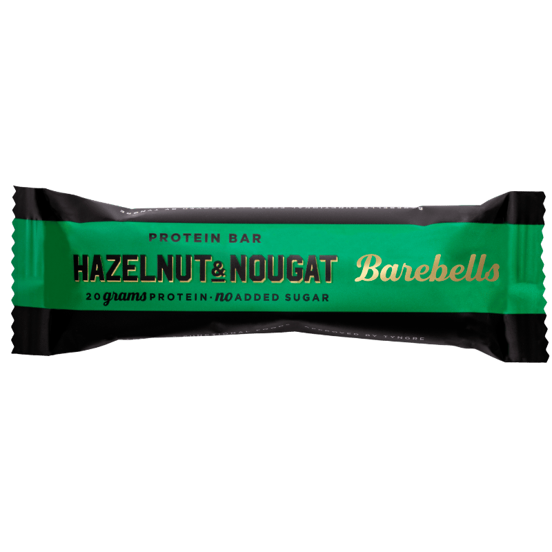 Barebells Protein Bar med hasselnødder og nougat, 55 g