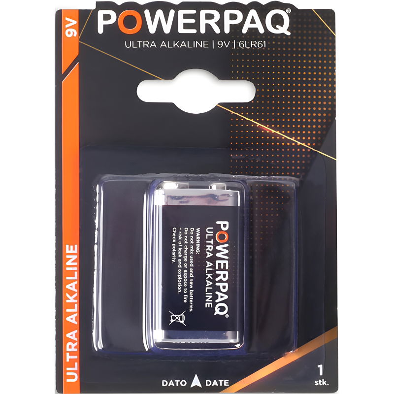 Se Batterier | Ultra Alkaline 9v | Powerpaq ✔ Kæmpe udvalg i PowerPaq - Køb online på udsalg og tilbud lige nu ✔ Lav fragtpris og hurtig levering - Varenummer: Barlife-1508703 og 5708184129245 på lager - Udsalg på Home - Bolig Tilbehør - Batterier Få op til 69% i rabat - Over 2.739 mærker på stort udsalg