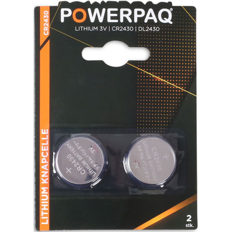 Se Batterier | Lithium Cr2430 | Powerpaq ✔ Kæmpe udvalg i PowerPaq - Køb online på udsalg og tilbud lige nu ✔ Billig fragt og hurtig levering - Varenummer: Barlife-1508714 og 5708184129399 på lager - Udsalg på Home - Bolig Tilbehør - Batterier Spar stort – op til 71% - Over 2.739 kendte mærker online