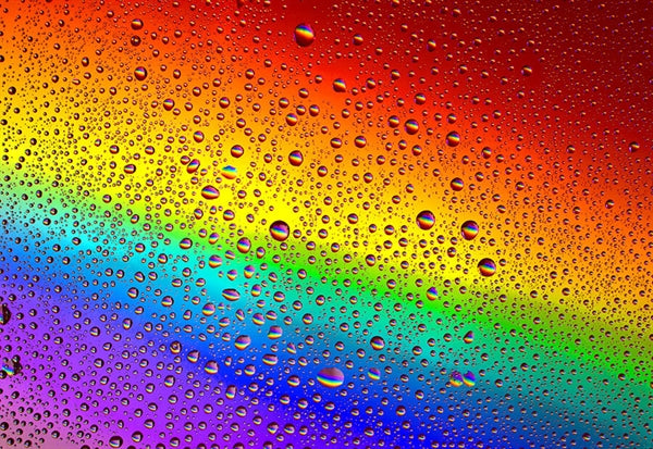 Enjoy Rainbow Drops puslespil med 1000 brikker