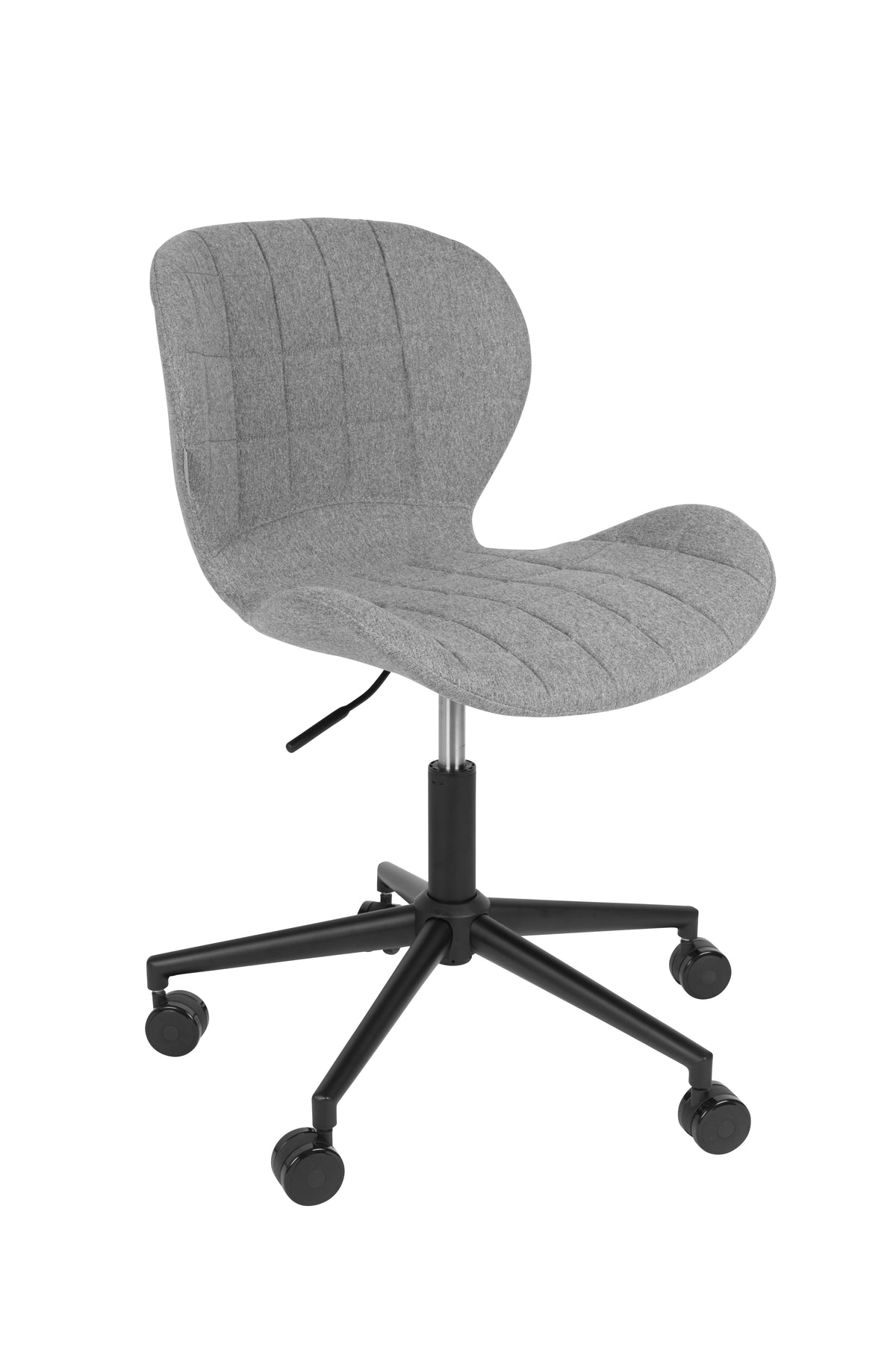 Se ZUIVER OMG kontorstol, højdejusterbar, m. hjul - grå polyester og sort metal ❤ Kæmpe udvalg i Zuiver - Køb online på udsalg og tilbud lige nu ❤ Meget billig fragt og hurtig levering: 1 - 2 hverdage - Varenummer: Boboonline-109450 og barcode / Ean: 8718548019294 på lager - Udsalg på Møbler,Stole,Kontorstole,
Møbler,
Stole,
Kontorstole uden armlæn,
Kontor,
Kontorstole Spar op til 51% - Over 785 kendte brands på udsalg