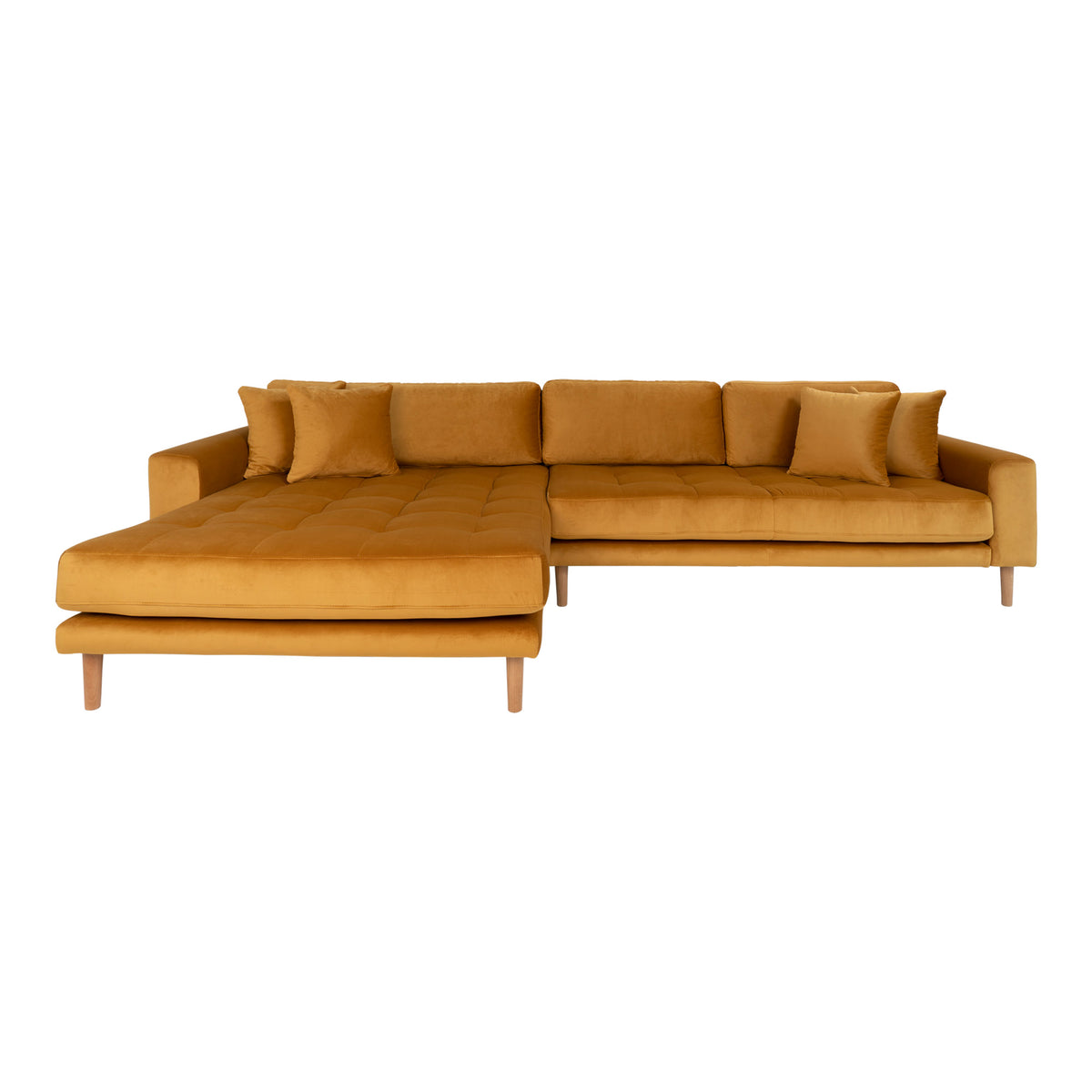 Se HOUSE NORDIC Lido sofa, m. venstrevendt chaiselong - sennepsgul velour ❤ Kæmpe udvalg i House Nordic - Køb online på udsalg og tilbud lige nu ❤ Billig fragt og hurtig levering - Varenummer: Boboonline-52667 og barcode / Ean: 5713917006656 på lager - Udsalg på Møbler,Sofaer,Sofaer med chaiselong,
Stofsofaer,
Velour- og fløjlsmøbler,
Velour- og fløjlssofaer,
Dagligstue, Få op til 67% i rabat - Shop udsalg fra mere end 1.798 mærker