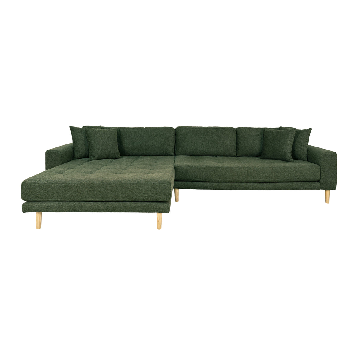 Se HOUSE NORDIC Lido loungesofa, m. venstre chaiselong og 4 puder - olivengrøn polyester og egetræ ❤ Kæmpe udvalg i House Nordic - Køb online på udsalg og tilbud lige nu ❤ Meget billig fragt og hurtig levering: 1 - 2 hverdage - Varenummer: Boboonline-80520 og barcode / Ean: 5713917018833 på lager - Udsalg på Møbler,Sofaer,Sofaer med chaiselong,
Sofaer,
Stofsofaer,
Dagligstue,
Black Friday sofa, Spar op til 51% - Over 785 kendte brands på udsalg