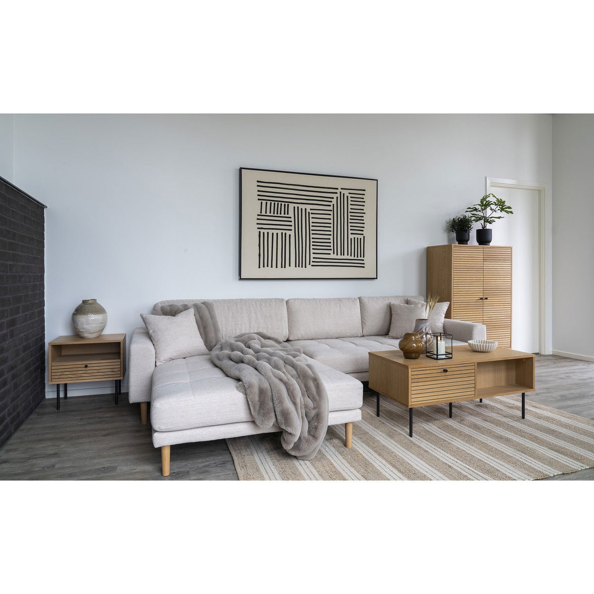 Se House Nordic - Lido Lounge Sofa venstrevendt, sand HN1050 ❤ Kæmpe udvalg i House Nordic - Køb online på udsalg og tilbud lige nu ❤ Billig fragt • Hurtig levering - Varenummer: Bolig&Haven-47670933520714 og barcode / Ean: 5713917025855 på lager - Udsalg på Op til 57% rabat - Over 1.329 brands på online udsalg